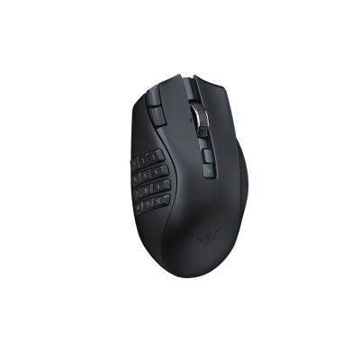 Razer Naga V2 HyperSpeed Gaming-Maus, kabellos (RF) + Bluetooth, optisch, 30000 DPI