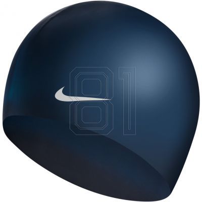 Nike Os Solid WM 93060-440 Marineblaue Badekappe 