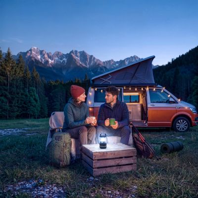 8. Varta L20R LED-Laterne Schwarz