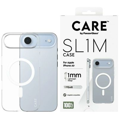 CARE by PanzerGlass SL1M MagSafe Hülle für iPhone Air - Transparent