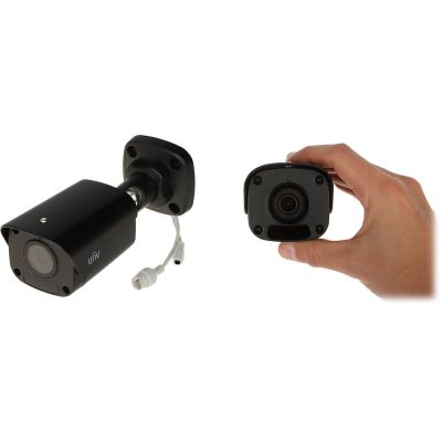 IP-Kamera IPC2124LB-ADF28KM-H-BLACK - 3,7 MP x 2,8 mm UNIVIEW