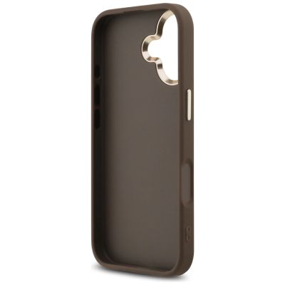 7. Guess 4G Big 4G Classic Logo Hülle für iPhone 17 - Braun und Gold