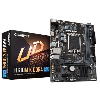 7. Gigabyte H610M K DDR4 1.0 Mainboard Intel H610 Express LGA 1700 Micro ATX