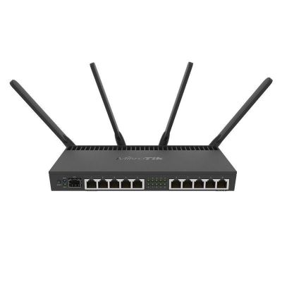 19. Mikrotik RB4011iGS+5HacQ2HnD-IN WiFi 5 Router 2,4 GHz (2x2)/5 GHz (4x4) 11p