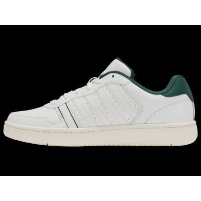 5. K-Swiss Sneakers COURT PALISADES BRIGHT WHITE/POSY GREEN/SNOW WHITE-M (06931-146-M)