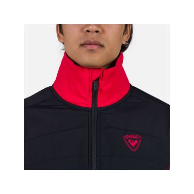 8. Rossignol Classique Hybrid Clim Fz Sweatshirt rot