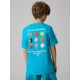 2. Normales bedrucktes Jungen-T-Shirt 4F 4FJRSS26TTSHM3832-33S