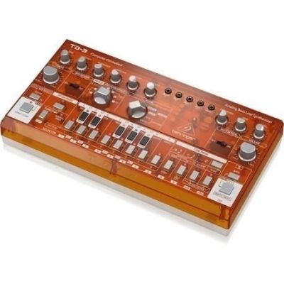 3. Behringer TD-3-TG Bassline-Synthesizer Orange Transparent