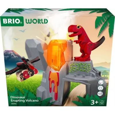 BRIO Dinosaurier-Vulkan mit Ausbruch