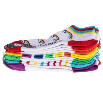 5. Skechers 6er-Pack Mädchen No Terry S115376-MULT mehrfarbig 31-34