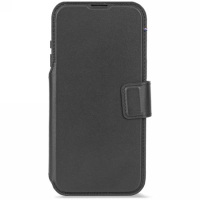 2. Decoded Leather Detachable Wallet MagSafe Hülle für iPhone 17 Pro - Schwarz