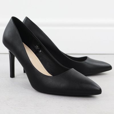 5. Schwarze High-Heel-Pumps von Sergio Leone 1339
