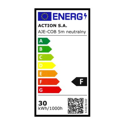 10. LED-COB-Streifen 5 m, neutralweiß, IP20