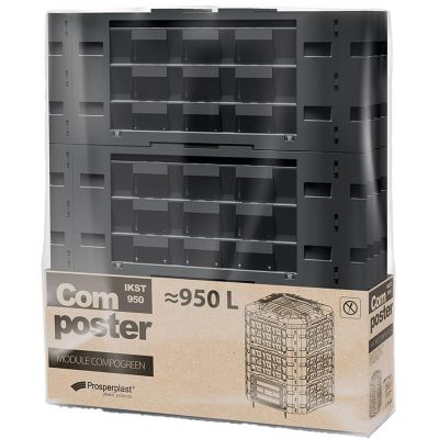 3. COMPOGREEN VARIO 950L GARTENKOMPOSTENBEHÄLTER