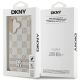8. DKNY Checkered Pattern & Printed Stripes Hülle für iPhone 16 – Rosa