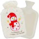 2. Weihnachts-Wärmflasche aus Gummi, 2 l, weiß