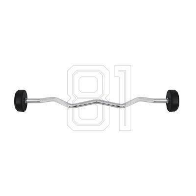 30. Gummierte Festhantel/Stange HMS GSL-10 10 kg