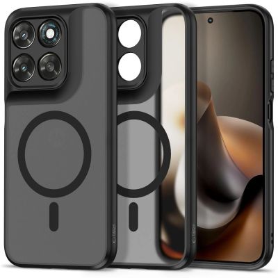 Tech-Protect Magmat MagSafe Hülle für Motorola Moto G67 / G77 – Mattschwarz