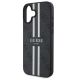 6. Guess 4G MagSafe-Hülle mit Printstreifen für iPhone 16 – Schwarz