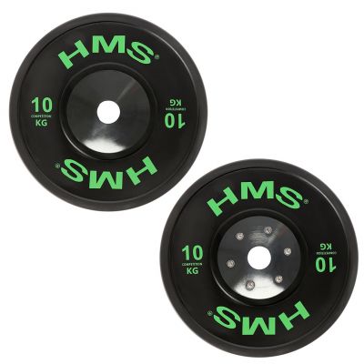8. BTBR Set Olympische Bumper Plates - 2x (10kg, 15kg, 20kg, 25kg) HMS BTBR SET