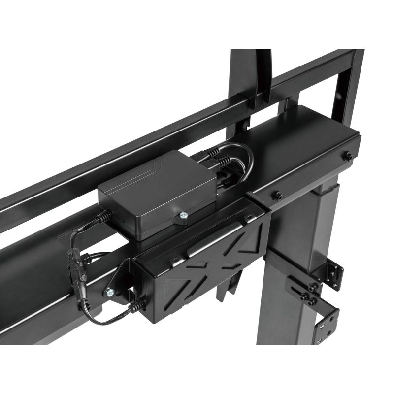 7. Equip Bodenständerhalter 55-100"/1TFT 120kg 1Regal Massiv Einzelhandel (650633)