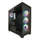 3. LC-Power LC-715B-ON Midi-Tower-Computer-Sicherheitshalterungen Schwarz