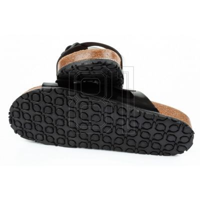 10. Abeba Sandalen Schwarz W 8088 Arbeits-Flip-Flops