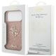 8. Guess Fixed Glitter Big 4G Case für iPhone 17 Pro Max - Rosa