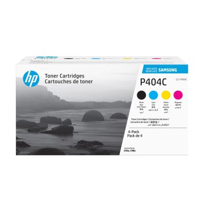 Samsung CLT-P404C 4er-Pack Tonerkartuschen – Schwarz/Cyan/Magenta/Gelb