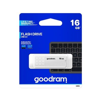 5. GoodRam UME2 UME2-0160W0R11 USB-Stick (16 GB; USB 2.0; weiß)