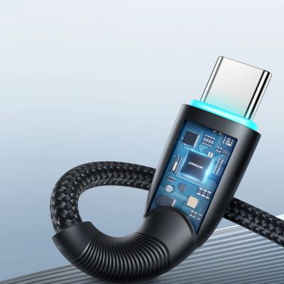 10. Joyroom Starry Serie SA32-AC6 100W USB-A / USB-C Kabel 1m - schwarz