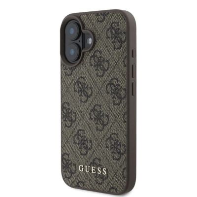 2. Guess 4G Classic Hülle für iPhone 16 – braun
