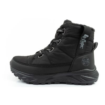 2. Lee Cooper Damen Winter-Wanderschuhe, isoliert, schwarz