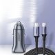 9. Ugreen CD130 USB-A / USB-C 30W Autoladegerät - Grau