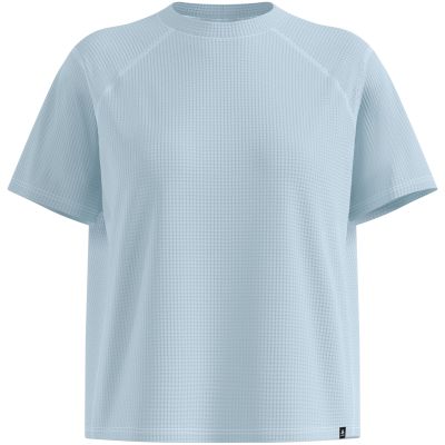 5. Damen-T-Shirt mit kurzen Ärmeln ODLO Crew Neck s/s CUBIC, blau