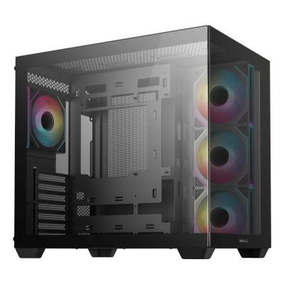 4. DeepCool CG530 4F Midi-Tower Schwarz