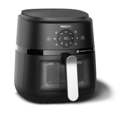 42. Philips Fritteuse der Serie 2000 NA221/00 mit einem Fassungsvermögen von 4,2 Litern (silber)