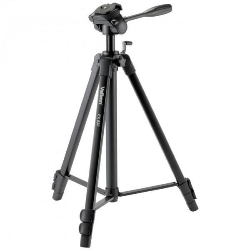 2. Velbon EX-630 Universal-Stativ, 3 Beine, Schwarz