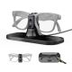 2. BoboVR CG2 3-in-1 Ladestation für Smart Glasses mit Clip, 350 mAh Akku und Etui – Schwarz