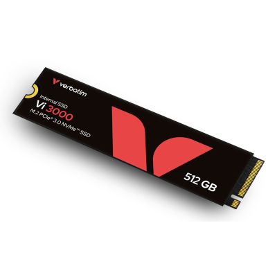 2. Verbatim Vi3000 SSD 512 GB M.2 PCI Express 3.0 NVMe 49374-483