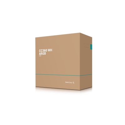 12. DeepCool CC360 WH Gehäuse