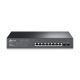 TP-Link JetStream TL-SG2210MP Managed Network Switch L2/L2+ Gigabit Ethernet (10/100/1000) mit PoE-Unterstützung, 1 HE, Schwarz