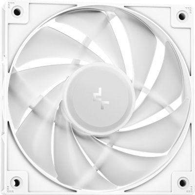 11. DeepCool LE240 WH V2 All-in-One-Flüssigkeitskühler für Prozessoren, 12 cm, Weiß, 1 Stück.