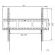 4. TECHLY TV-Wandhalterung LED/LCD 42-80 Zoll 60 kg S