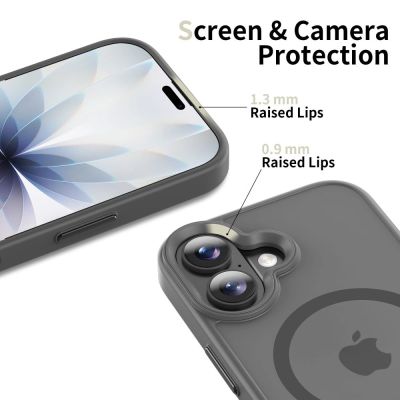 5. Tech-Protect MagMat MagSafe Hülle für iPhone 17 - Grau