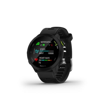 3. Garmin Forerunner 55 Schwarze Sportuhr