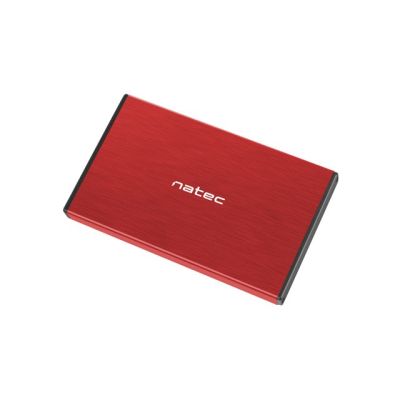 3. NATEC Rhino Go NKZ-1279 Hülle (2,5"; USB 3.0; Aluminium; rot)