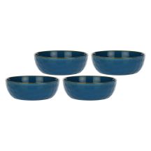 Set mit 4 Concerto Blu Avio Salatschüsseln – Marineblau, 20 cm