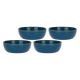 Set mit 4 Concerto Blu Avio Salatschüsseln – Marineblau, 20 cm