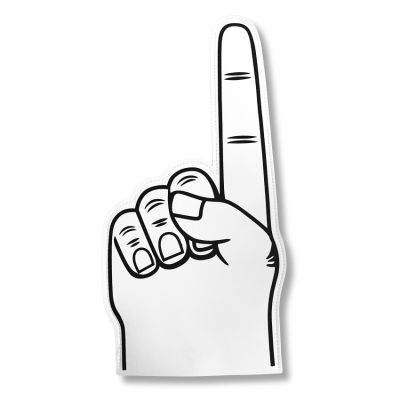 2. Hand eines Fans der IIHF-Weltmeisterschaft IA Sosnowiec 2026